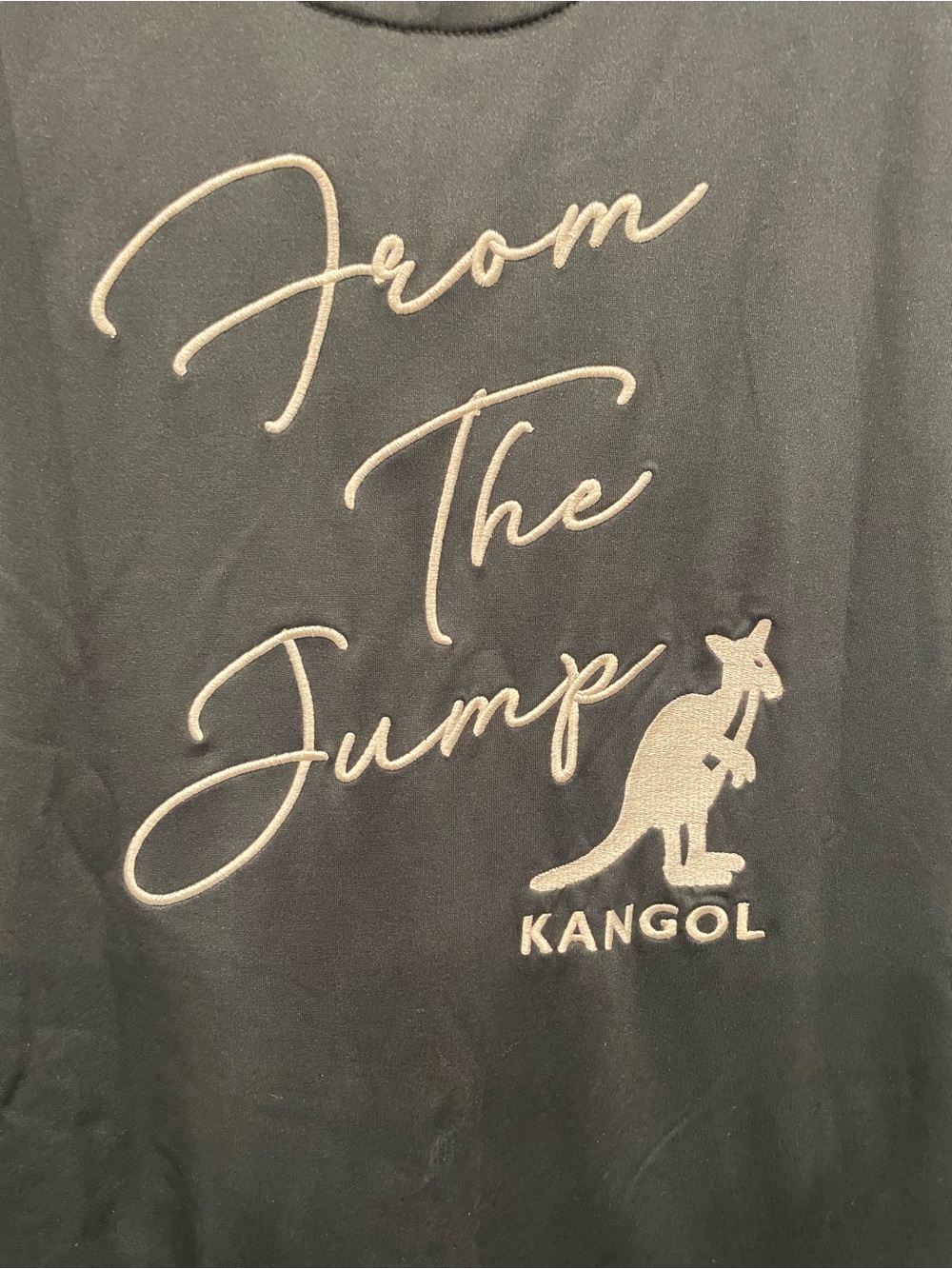 Vintage Deadstock Kangol From The Jump Embroidered Lightweight Full Zip Jacket M